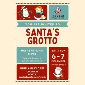 Santa's Grotto at Abuela Play Café